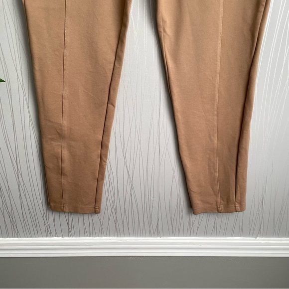 Zara EUC High Rise Stretch Leggings With Gold Buttons Size XL - Picture 6 of 14